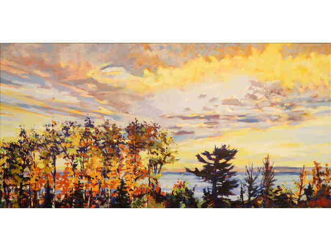 'Big Lake Sunset' from Sivertson Gallery in Grand Marais