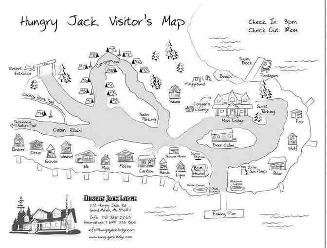 Gunflint Trail Two-Night Getaway for Two at Hungry Jack Lodge