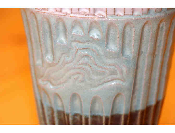 Travel Mug by Grand Marais Potter Hannah Palma Laky