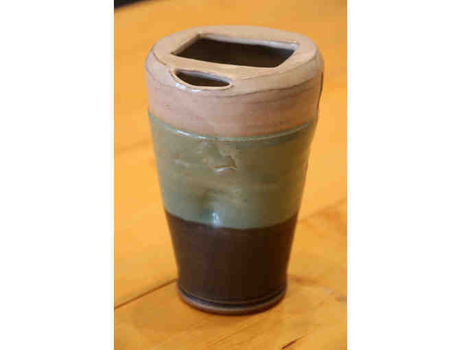 Travel Mug by Grand Marais Potter Hannah Palma Laky