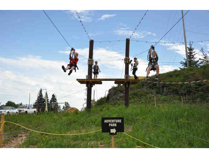 Four Admission Vouchers from The Adventure Park on the North Shore