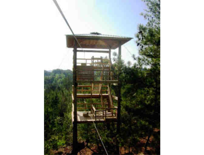 Towering Canopy Zipline Tour for Four at the End of the Gunflint Trail