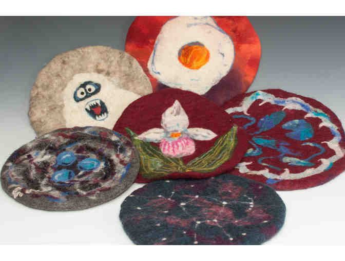 Felting Day for Two in the Artist Development Program Studio with Elise Kyllo