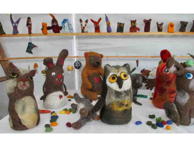 Felting Day for Two in the Artist Development Program Studio with Elise Kyllo