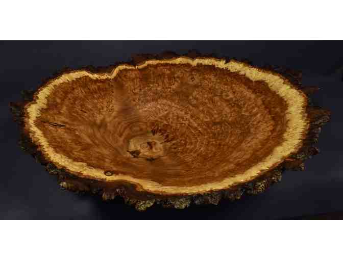 Large Elm Burl Bowl by North House Instructor Lou Pignolet