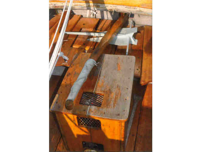 Classic 1956 17ft. Gaff Rig Wooden Sailboat