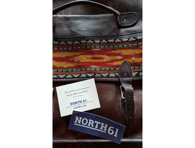 Bison Leather Bag from North 61