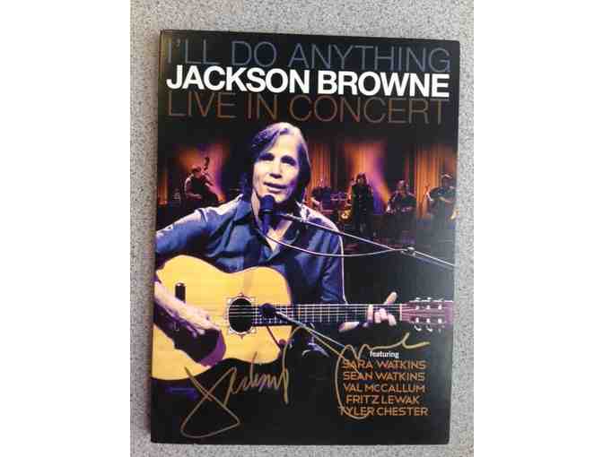 Jackson Brown autographed CD & DVD