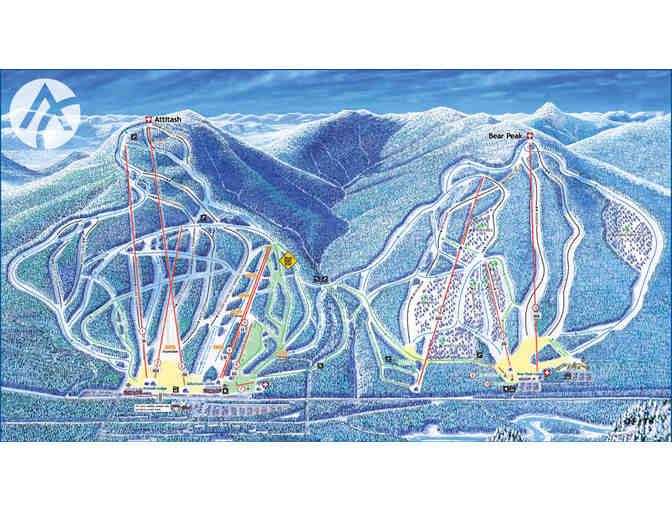 (2) Lift Ticket Vouchers to Attitash or Wildcat Ski Area