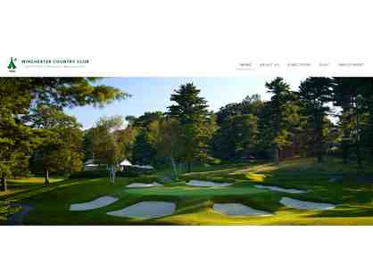 Golf for three guests with a member at Winchester Country Club