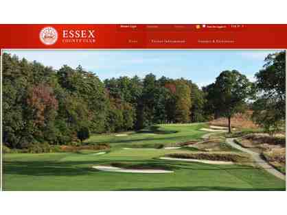 Golf for three guests with a member at Essex County Club
