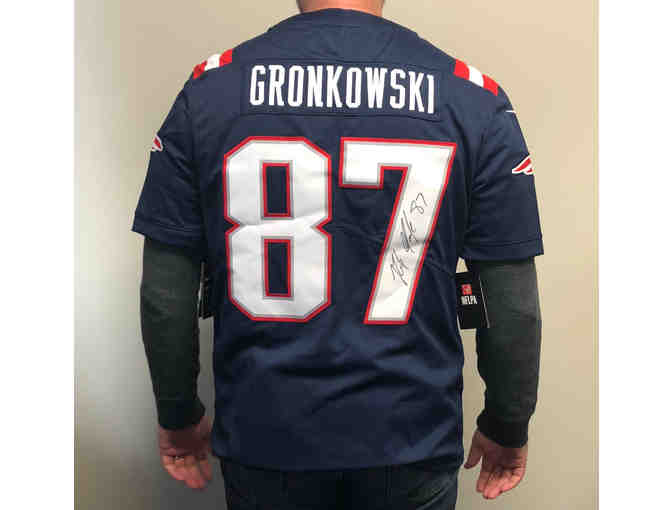 Gronk Autographed Jersey!