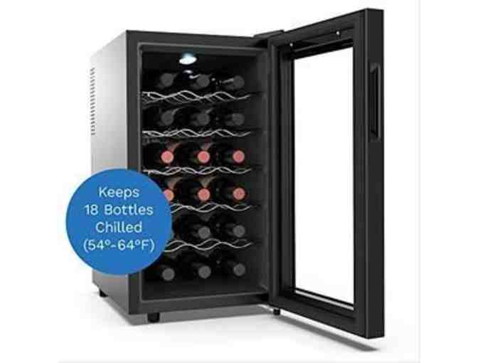 Stocked Wine Refrigerator!