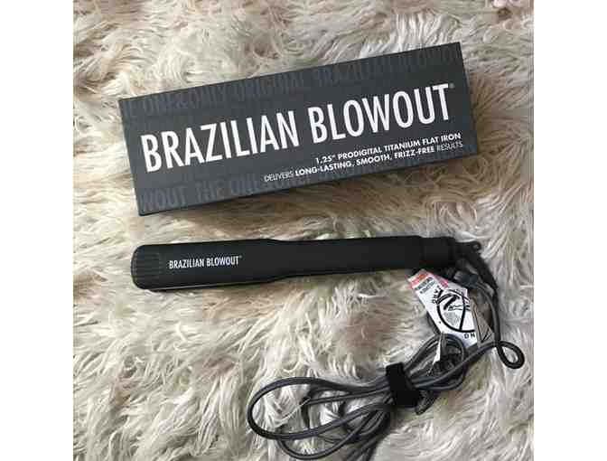 Flat Iron + Product from Allure Hair Studio!