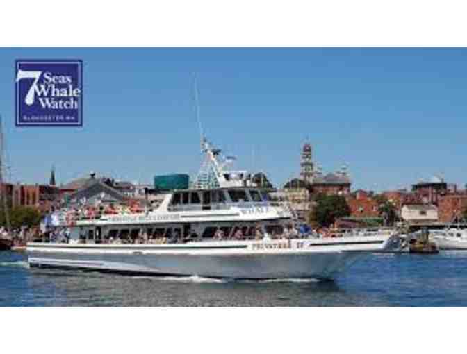 Four Tickets to 7 Seas Whale Watch