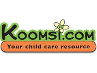 Find quality Child Care with 3 month Koomsi Membership