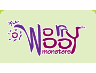 The WorryWoo Monsters Storybook & Dolls Set