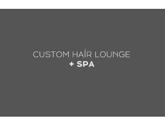 Spa Manicure & Pedicure @ Custom Hair Lounge - Lincoln Park