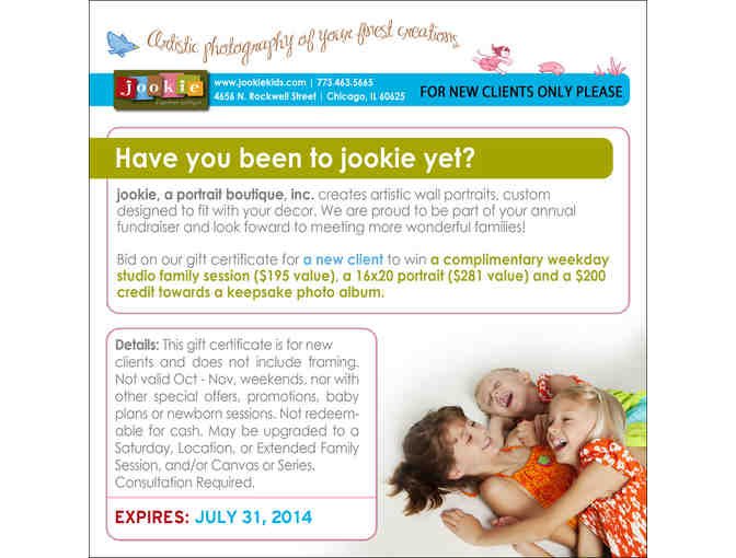 Weekday Studio Family Session, 16x20 Print, & more by jookie, a portrait boutique, inc.