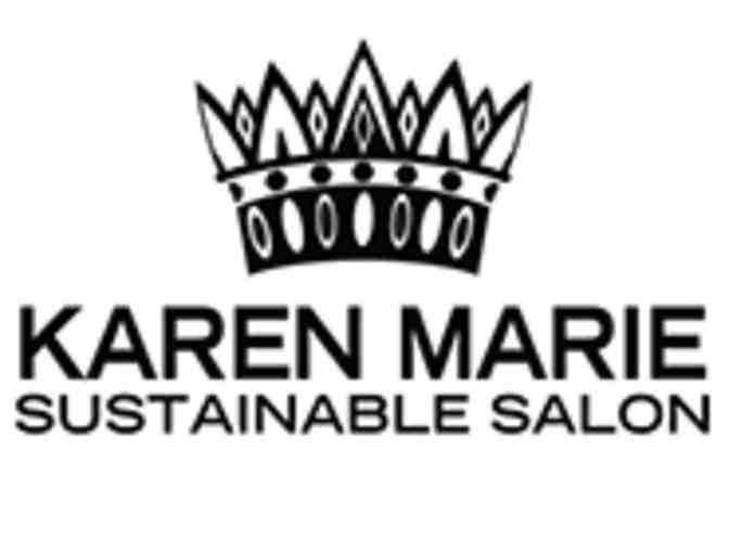 Haircut with conditioning treatment with Laura at Karen Marie Salon in Bucktown