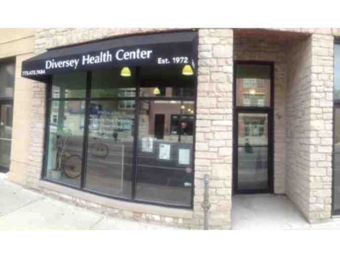 Diversey Health Center package- consult, 30 min pain focused massage & posturepedic pillow