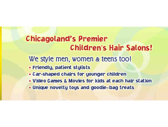 2 Kids Haircut at KidSnips + 2 free $3 toys