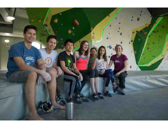 Family Learning The Ropes package at First Ascent Climbing & Fitness - Uptown