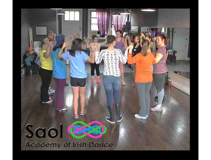 Beginner Irish Dance lessons (11 weeks) with Saol Academy of Irish Dance (ages 4+)