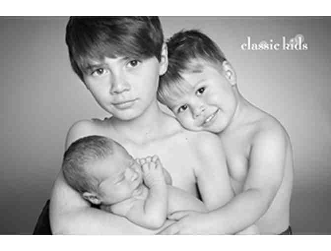 Classic Kids Weekday Photography Portrait Package for 2 plus 8x10 fine art print