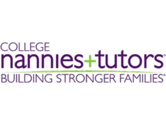 1 Hour of Learning Center Tutoring by College Nannies & Tutors