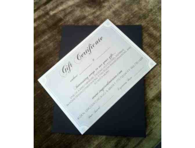 Inspired Interiors - $375 Gift Certificate of Design Services