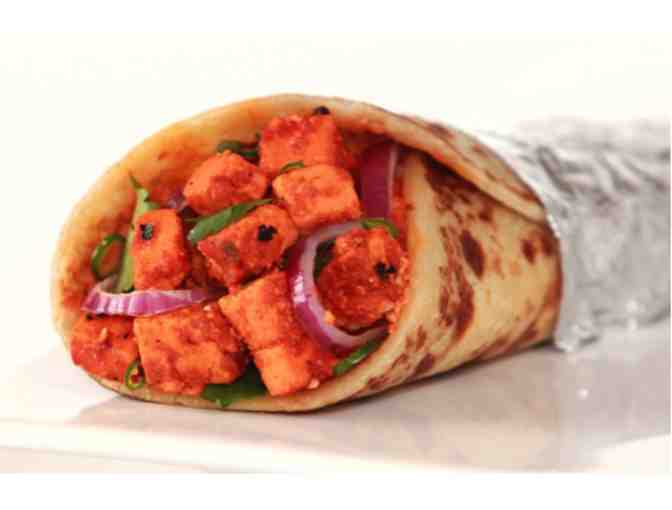 Lunch or Dinner for 2 at Bombay Wraps