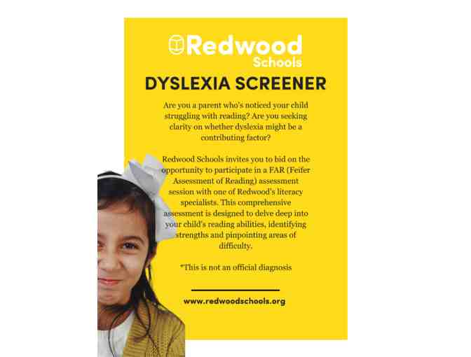 Dyslexia Screener with Redwood Schools