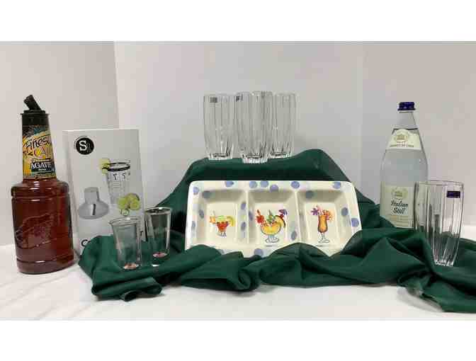 Happy Hour Set with Marquis Waterford Glasses