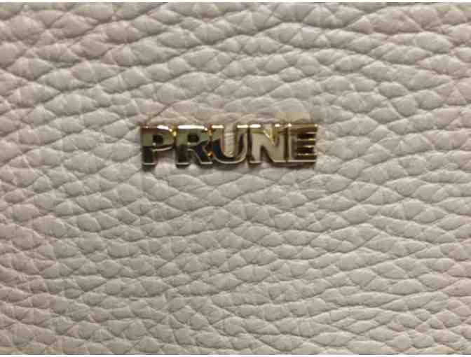 PRUNE Structured Leather Handbag - Photo 3