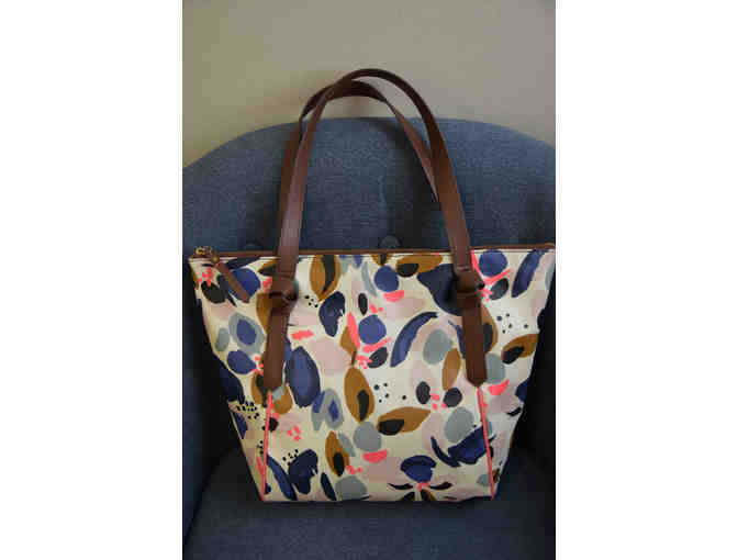 Fossil Floral Tote