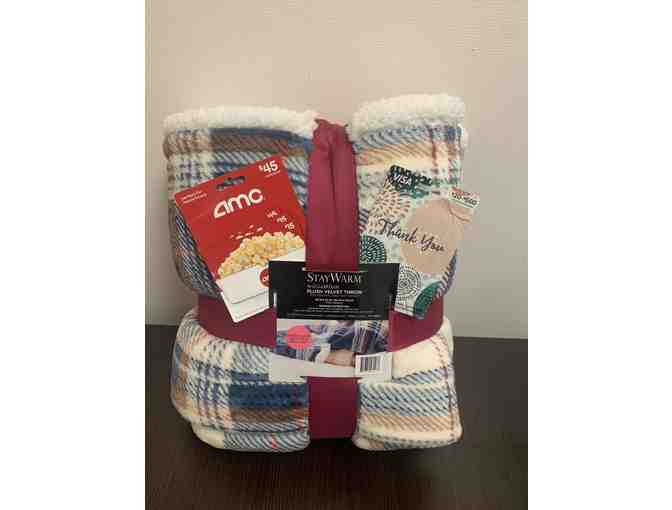 At Home Movie Night Basket