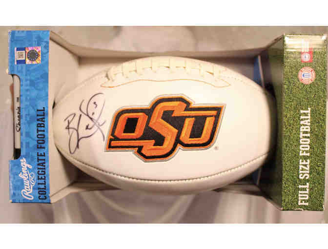 Signed OSU Football by Former Oklahoma State University Quarterback Brandon Weeden