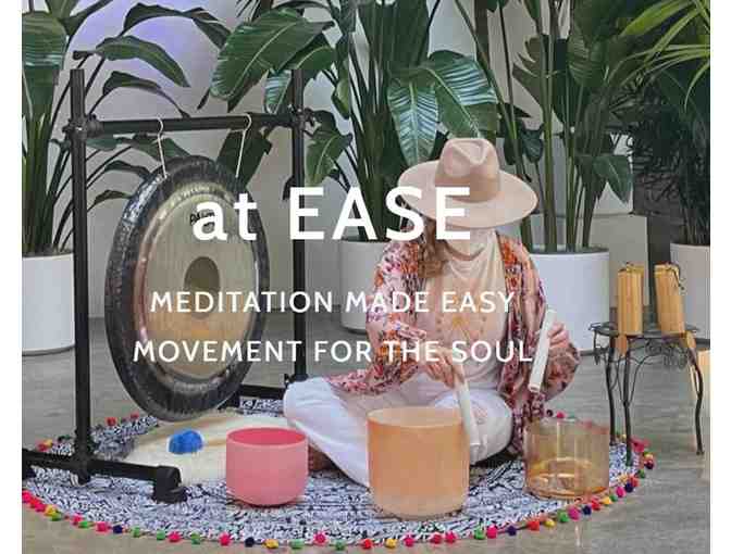 Private at EASE Meditation Workshop and Soundbath