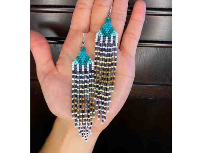 Mid-Continent Tower Earrings from J. Bird Beadwork