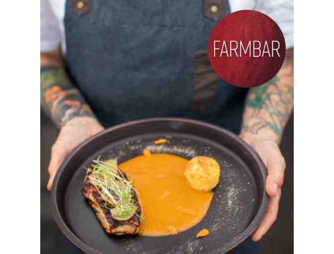 Farm Bar Dinner for 2 - 10 Course Tasting Menu with Wine Pairings