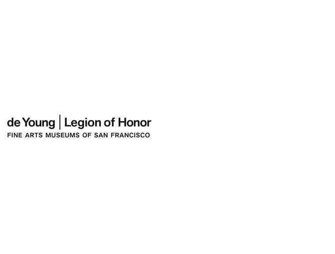 Two Guest Passes (Each for Two People) for the de Young or Legion of Honor