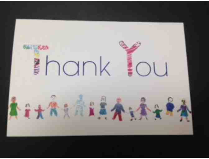 Paper Doll Thank You Notecard Sets