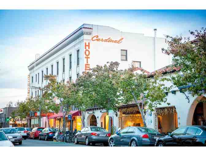 One Night at The Cardinal Hotel in Palo Alto