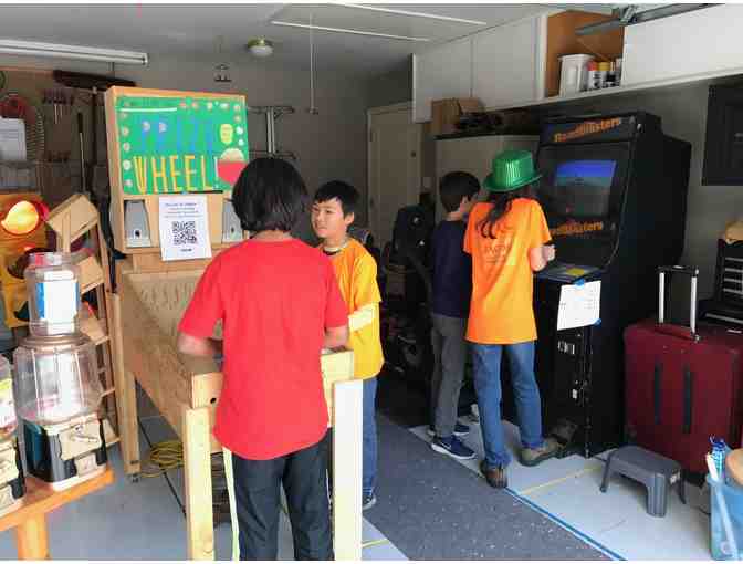 A Classic Arcade Party by 6th Grade Students