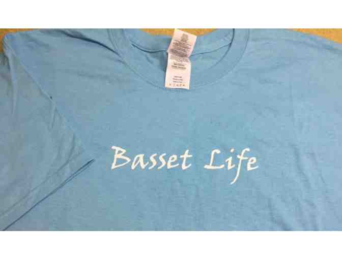 Basset Life T-Shirt-Size Large