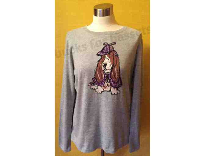 Detective Hound Sweater-Size XL - Photo 1