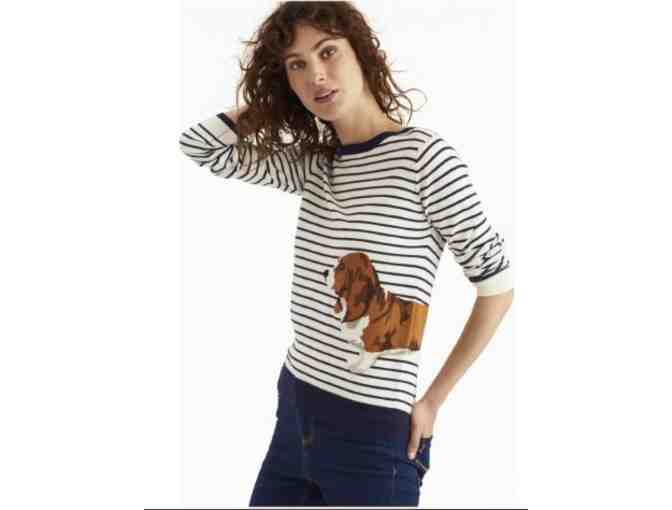 Striped Basset Sweater Size 16