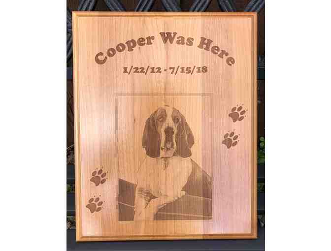 Personalized Laser Engraved Plaque