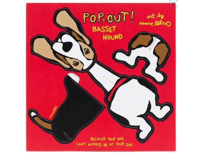 Basset Hound Pop-Out